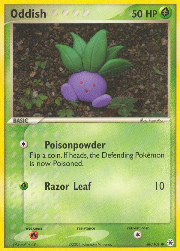 68/101 Oddish HL Common