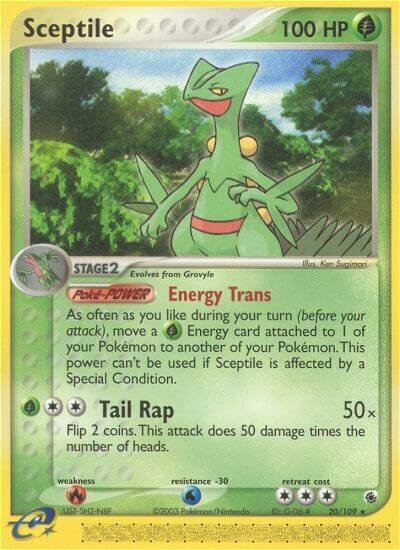 20/109 Sceptile RS Rare
