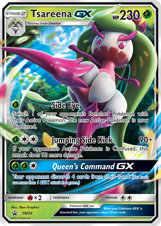 TsareenaGX SM Black Star Promos SM56 PROMO