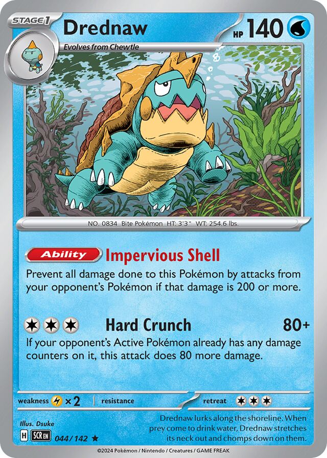 044/142 Drednaw SCR Rare