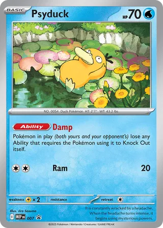7 Psyduck Promo