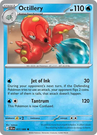 Octillery (Chaos Rising 017/086)
