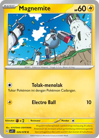 Magnemite (Violet ex 026/078)