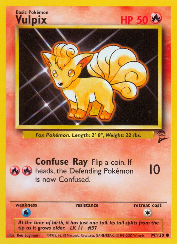 Vulpix Base 2 99/130 Common