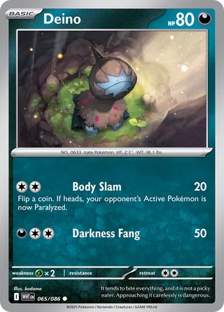Deino (White Flare 065/086)