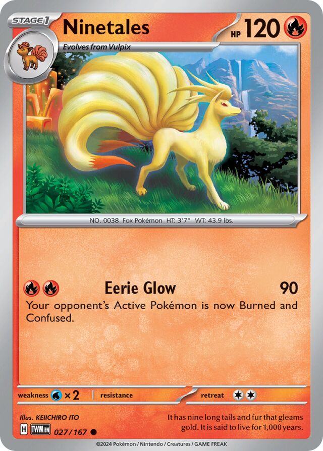 027/167 Ninetales TWM Common