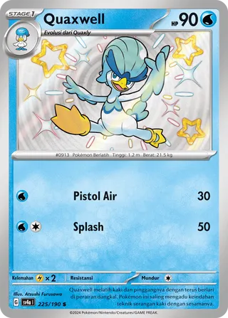 Quaxwell (Shiny Treasure ex 225/190)