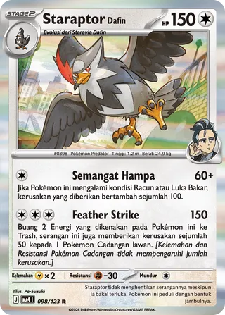 Larry's Staraptor (Void Blast 098/123)