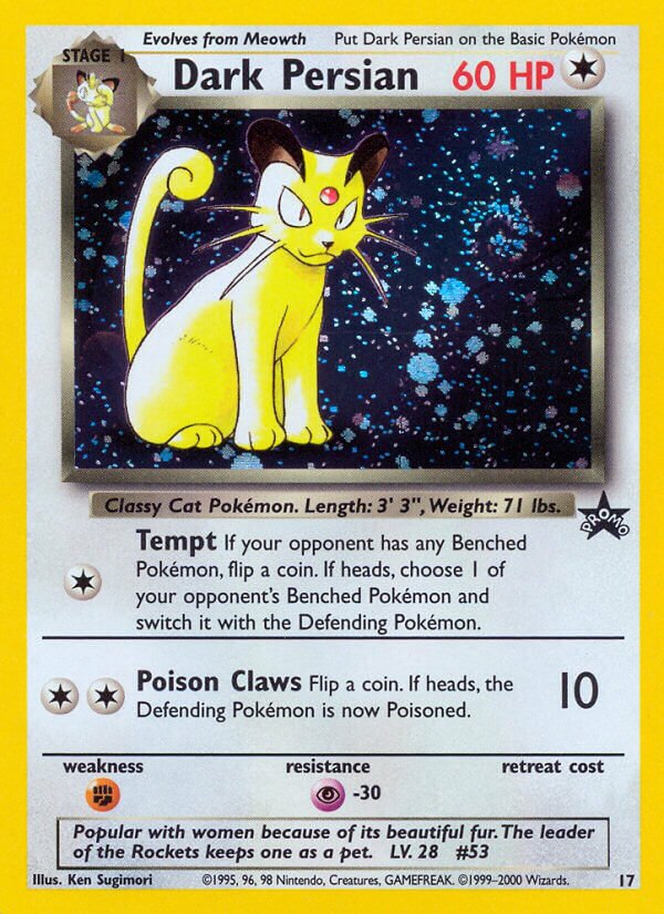Dark Persian Wizards Black Star Promos 17 PROMO