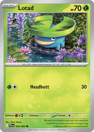 Lotad (Phantasmal Flames 005/094)
