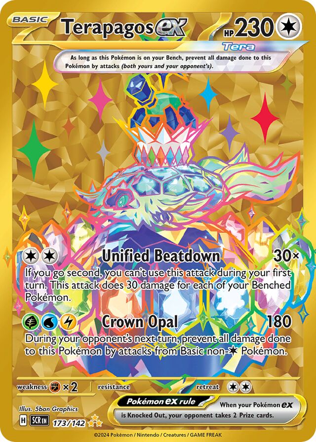 173/142 Terapagosex SCR Hyper Rare
