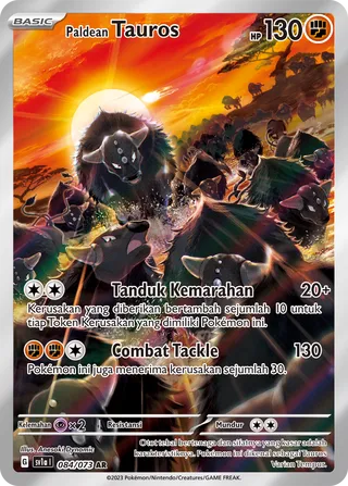 Paldean Tauros (Triplet Beat 084/073)