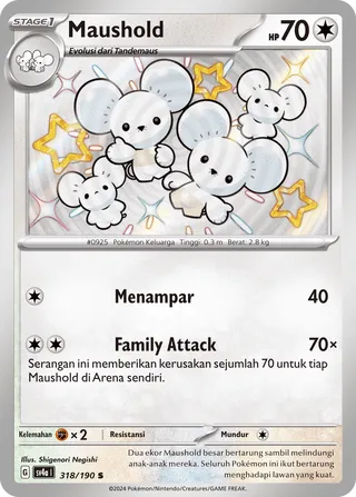 Maushold (Shiny Treasure ex 318/190)