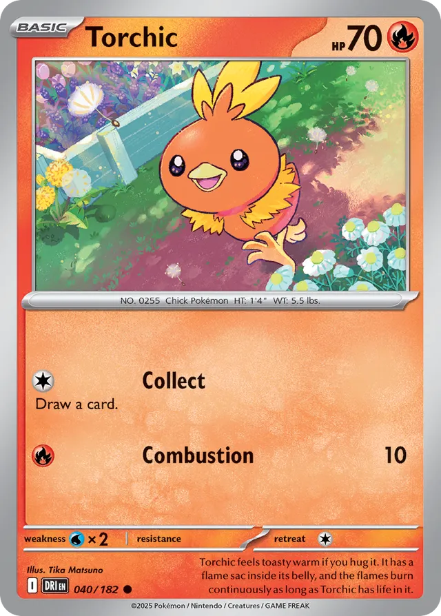 Torchic Destined Rivals 040/182 Common