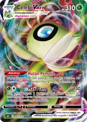 Celebi VMAX (Jet-Black Spirit 004/070)