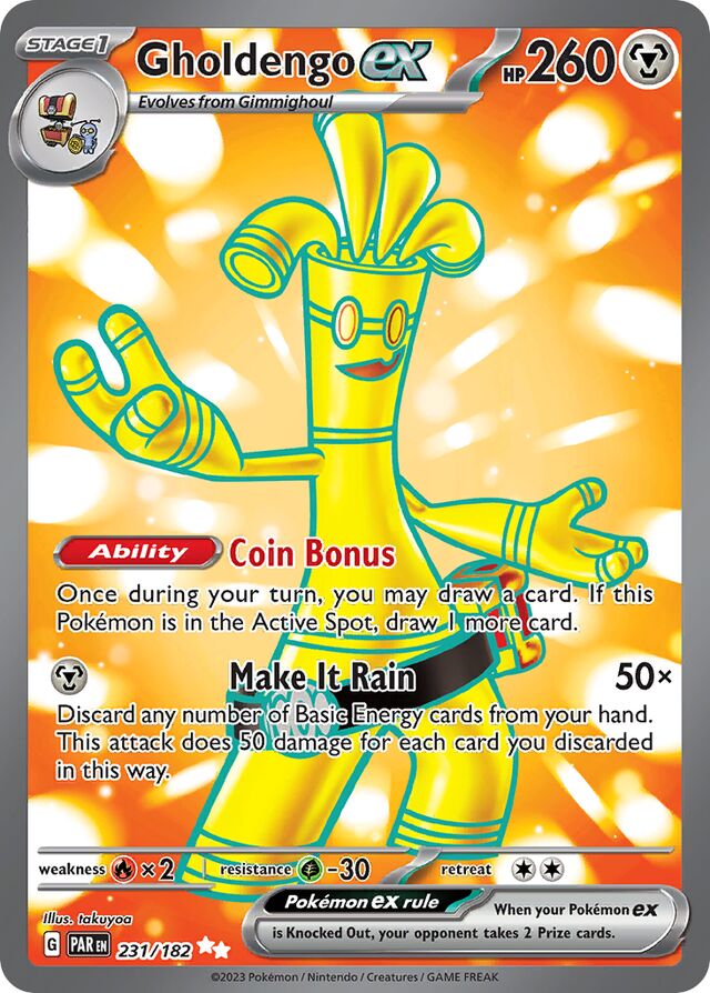 231/182 Gholdengoex PAR Ultra Rare
