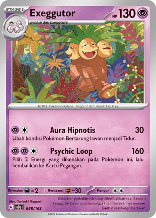 Exeggutor (ex Compact Deck 068/163)