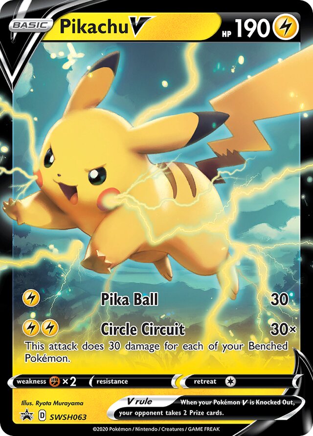 SWSH063 PikachuV SSP PROMO