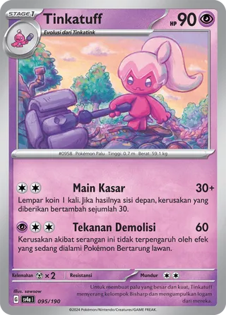 Tinkatuff (Shiny Treasure ex 095/190)