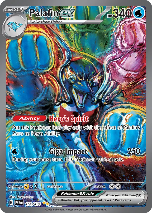 Palafinex Prismatic Evolutions 151/131 Special Illustration Rare