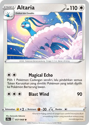 Altaria (Incandescent Arcana 057/068)