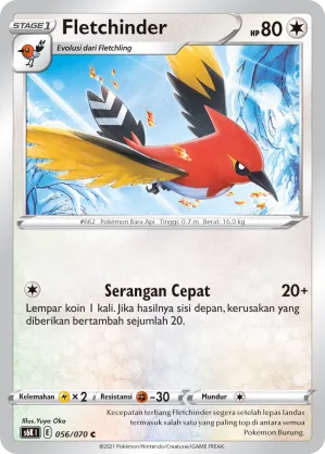 Fletchinder (Jet-Black Spirit 056/070)