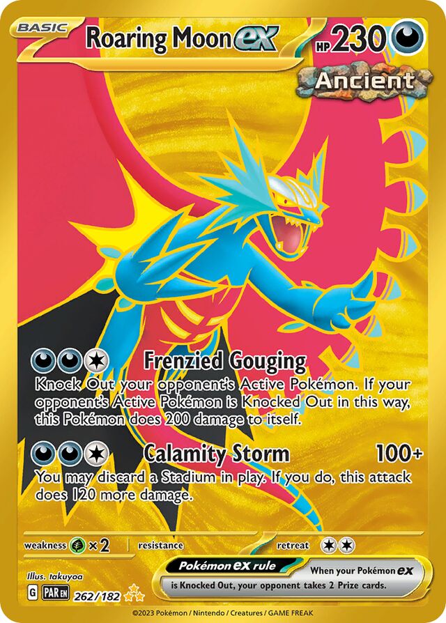 262/182 Roaring Moonex PAR Hyper Rare