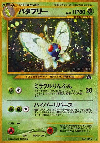 Butterfree (Crossing the Ruins... No. 009)