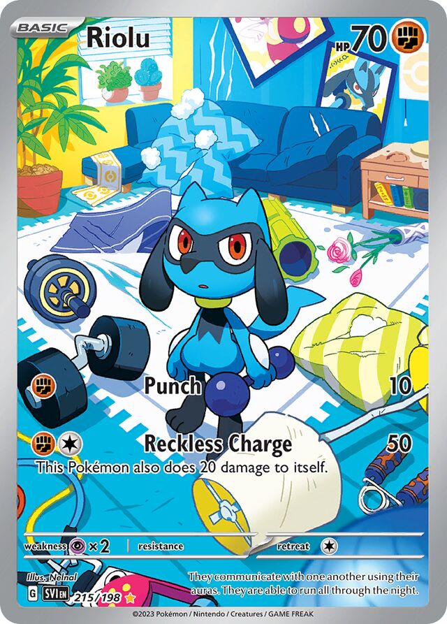 Riolu (Scarlet & Violet 215/198) (International TCG) – TCG Collector