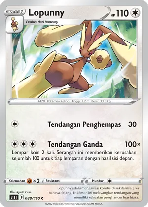 Lopunny (Lost Abyss 088/100)
