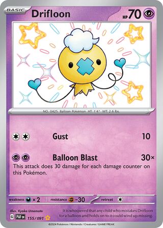 Drifloon (Paldean Fates 155/091)