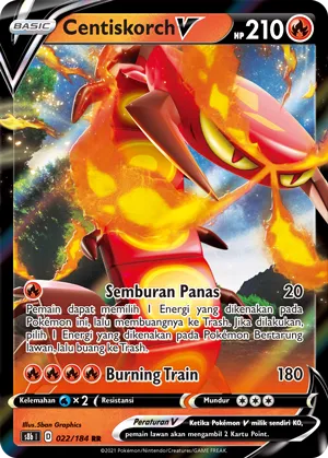 Centiskorch V (VMAX Climax 022/184)