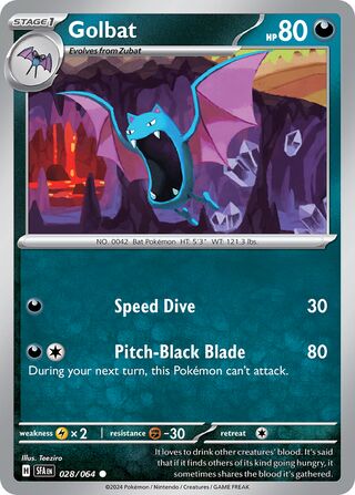Golbat (Shrouded Fable 028/064)
