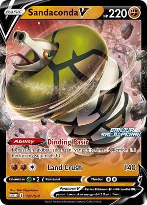 Sandaconda V (Sword & Shield Promos 131/S-P)