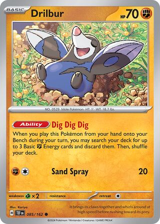 Drilbur (Temporal Forces 085/162)