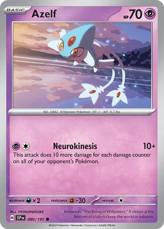 Azelf (Surging Sparks 080/191)