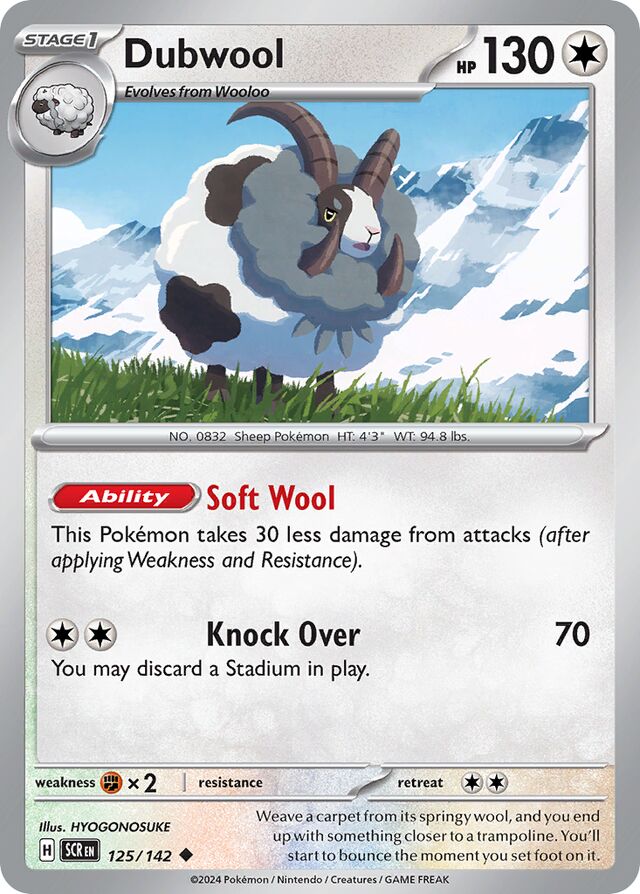 125/142 Dubwool SCR Uncommon