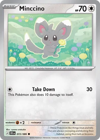 Minccino (Chaos Rising 072/086)