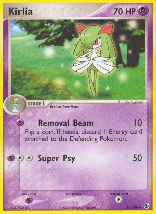 34/109 Kirlia RS Uncommon