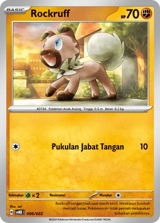 Rockruff (Ancient Koraidon ex Starter Deck 006/022)