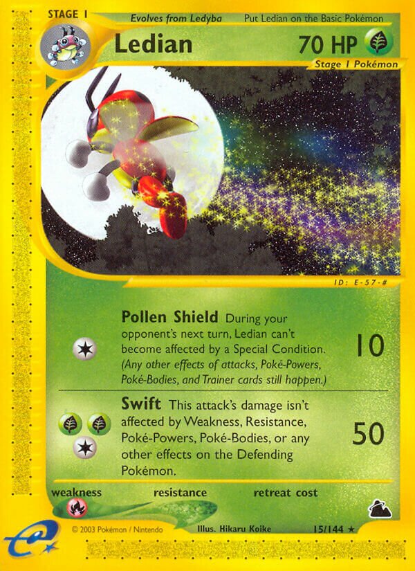 15/144 Ledian SK Rare