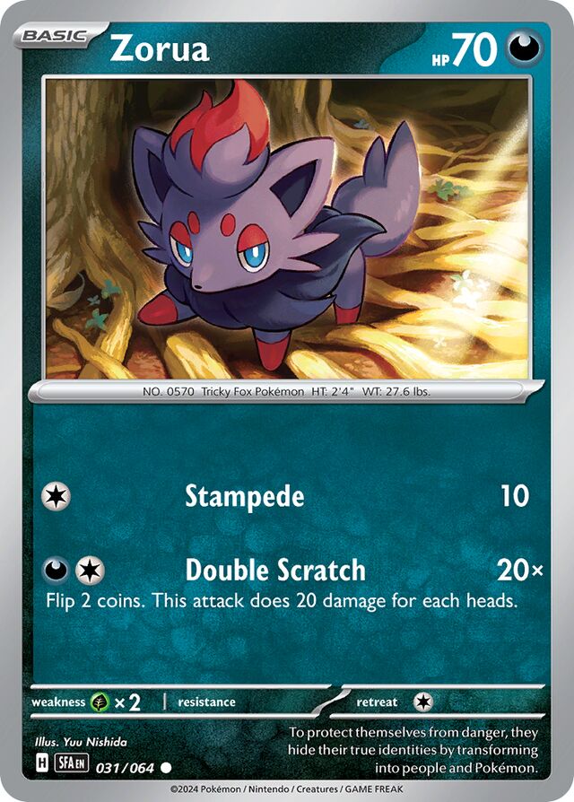 031/064 Zorua SFA Common