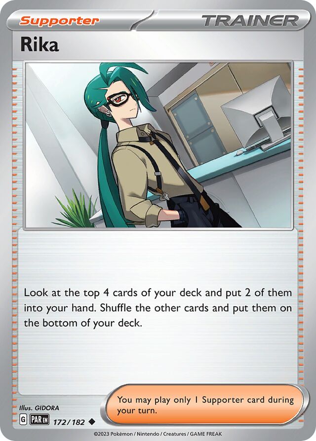 Rika Paradox Rift 172/182 Uncommon