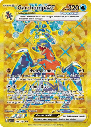 Garchomp ex (Black Shine 228/170)