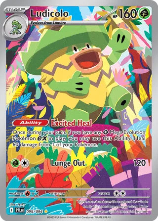 Ludicolo (Phantasmal Flames 095/094)