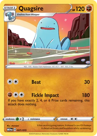 Quagsire (McDonald's Dragon Discovery 2024 007/015)
