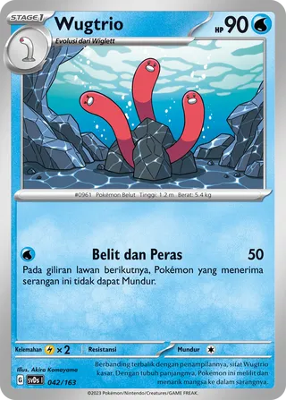 Wugtrio (ex Compact Deck 042/163)