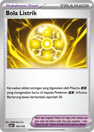 Light Ball (MEGA Dream ex 163/193)