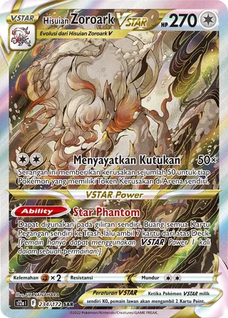 Hisuian Zoroark VSTAR (VSTAR Universe 234/172)
