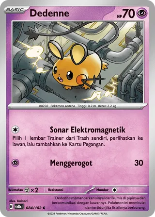 Dedenne (Stellar Lightning 084/182)